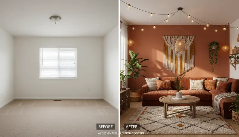 Novo estilo instantâneo - AI Decoration App feature